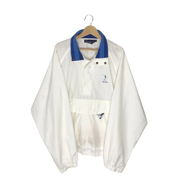 Vintage Nautica Golf 1/2 Zip Pullover Windbreaker - Picture 1 of 4